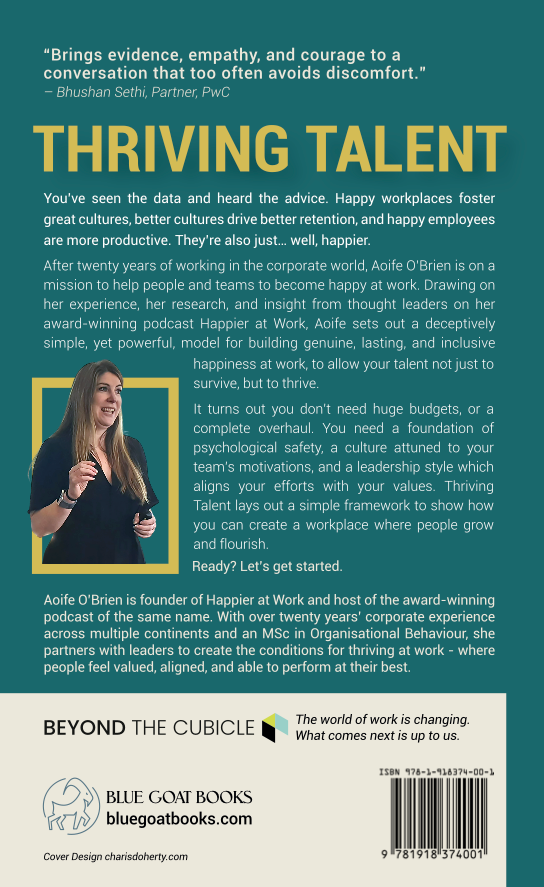 Thriving Talent, by Aoife O'Brien (PRE-ORDER)